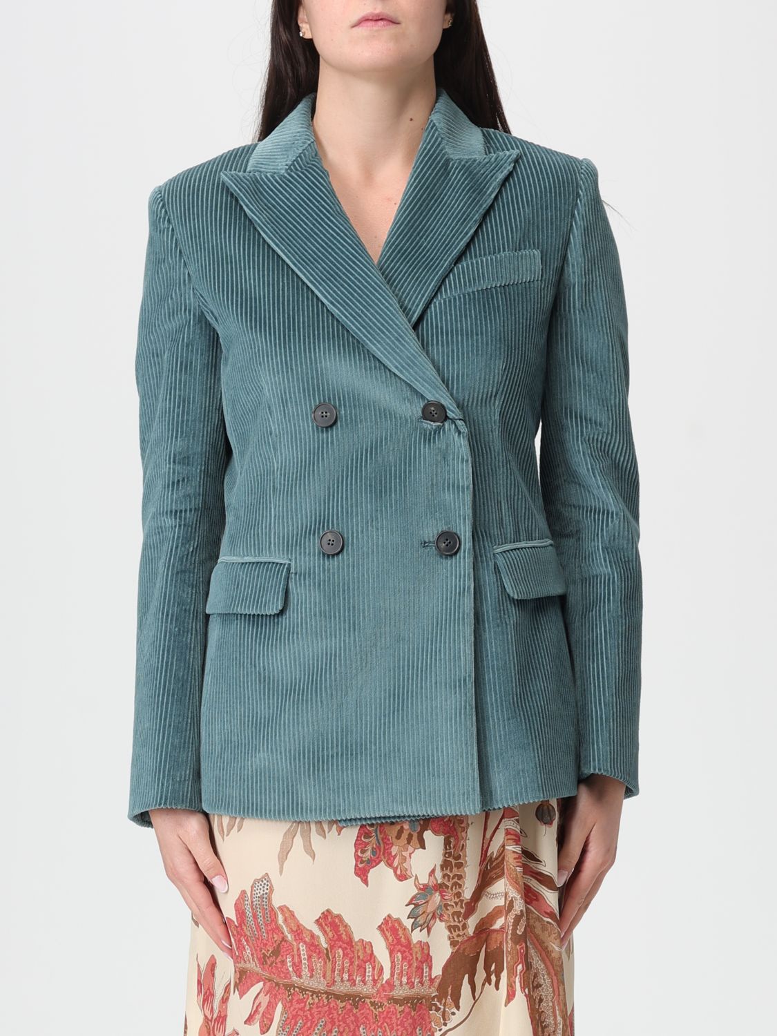 Weekend Max Mara Blazer Woman  In Green