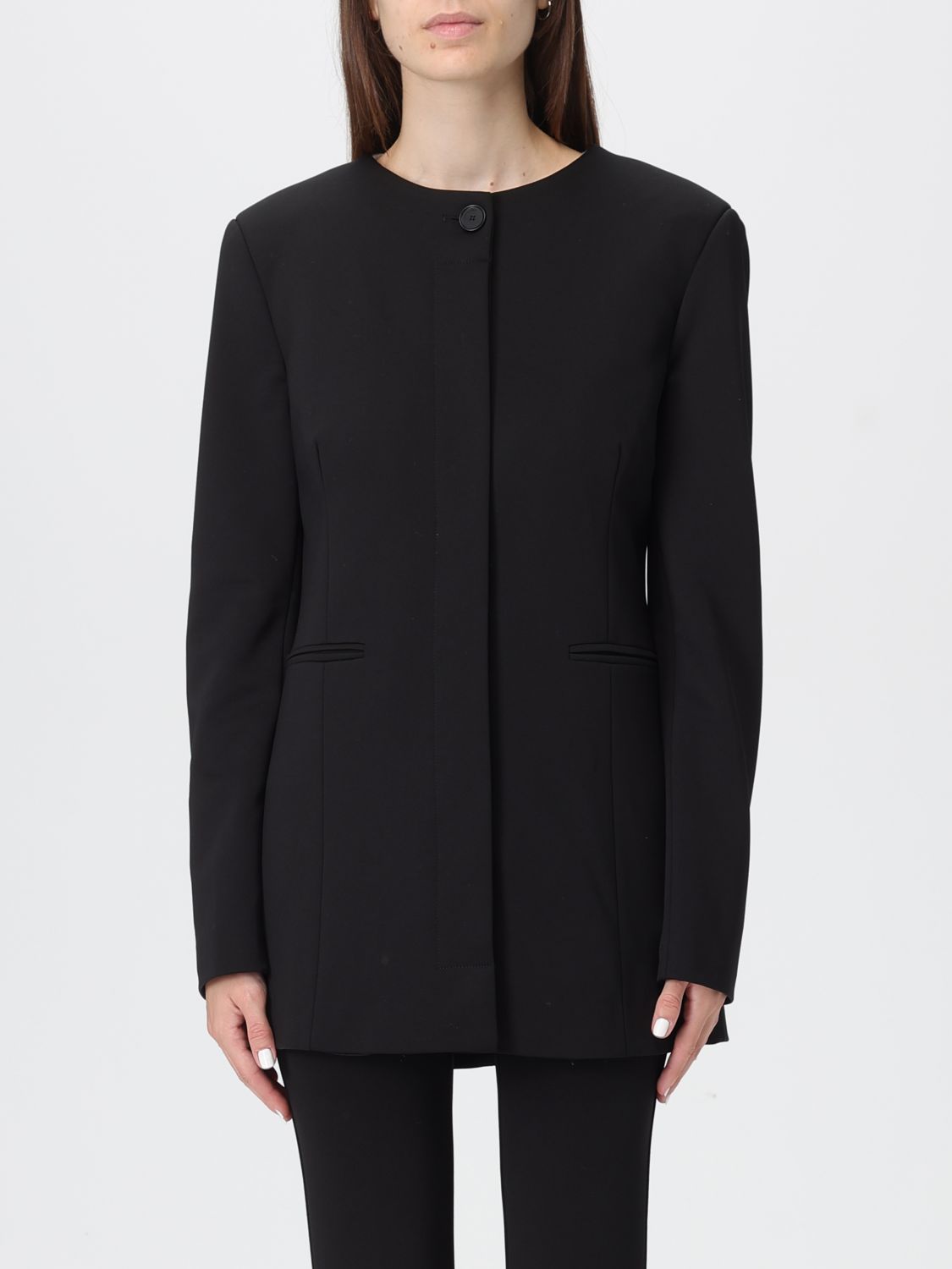 Liviana Conti Blazer Woman Color Black In Black