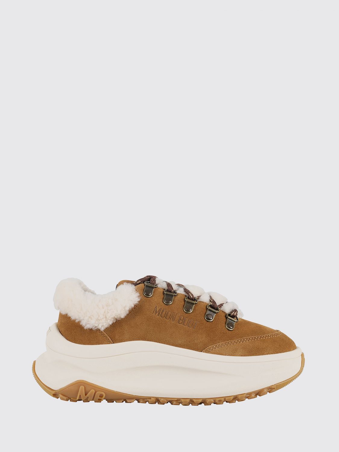 Moon Boot Sneakers Moon247 City Sherling Cognac In Brown