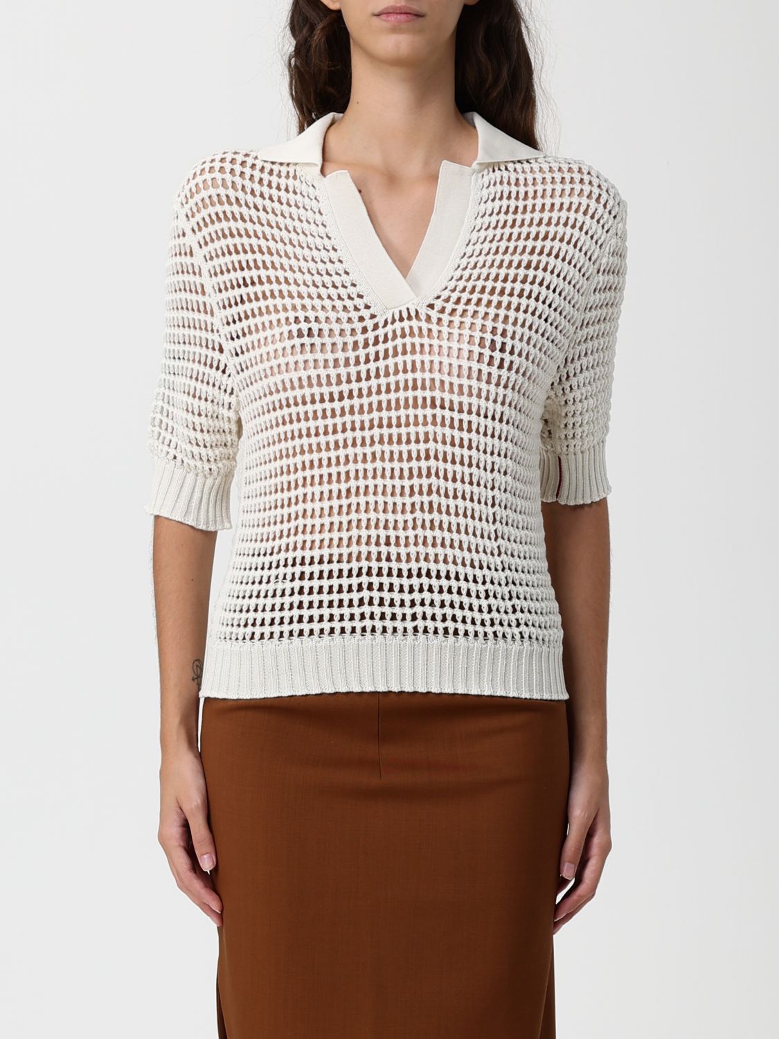 Liviana Conti Sweater  Woman Color Grey In Neutral