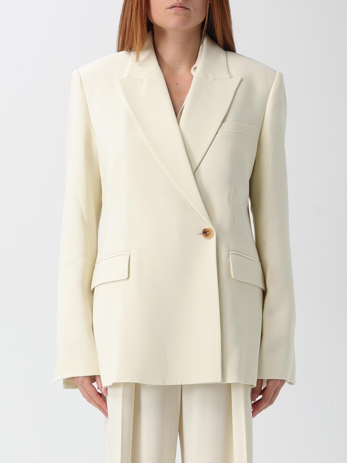 Liviana Conti Blazer Woman Color Beige In Neutral