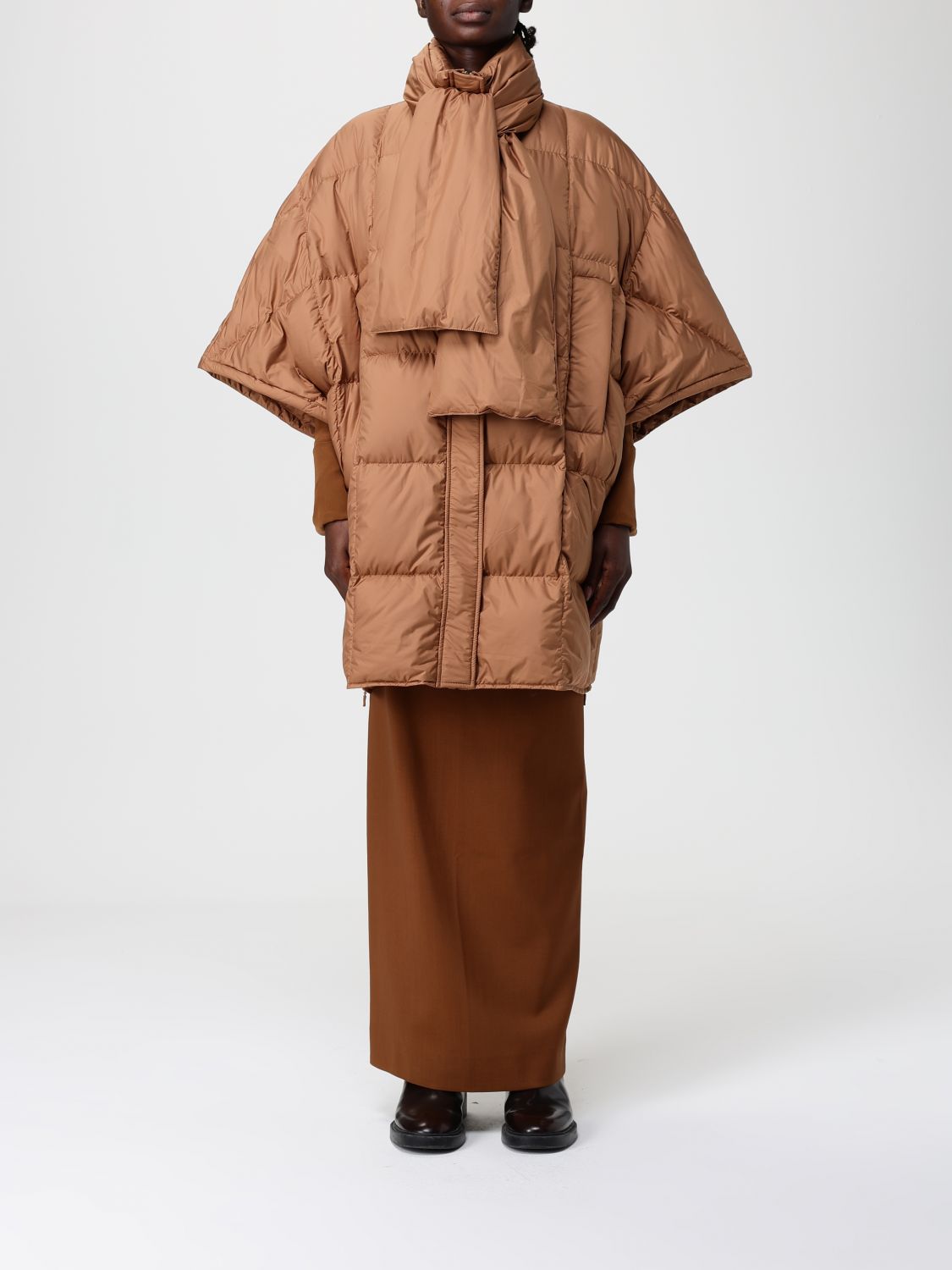Liviana Conti Jacket Woman Color Brown In Brown