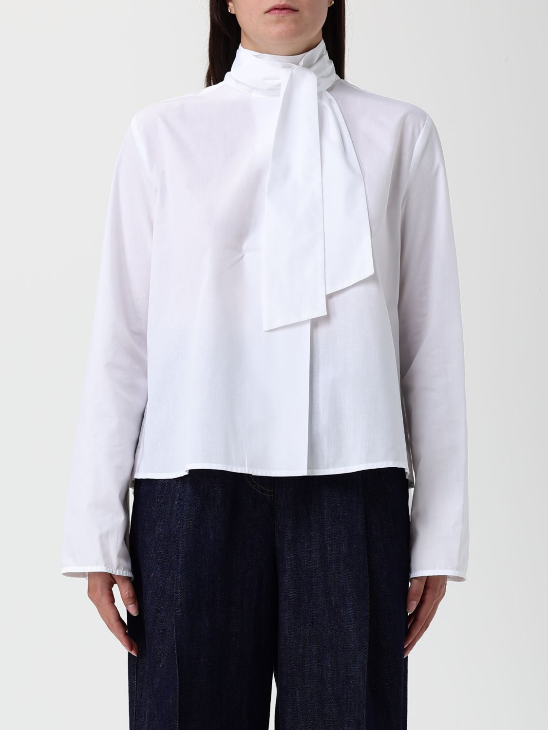 Semicouture Top  Woman Color White In White