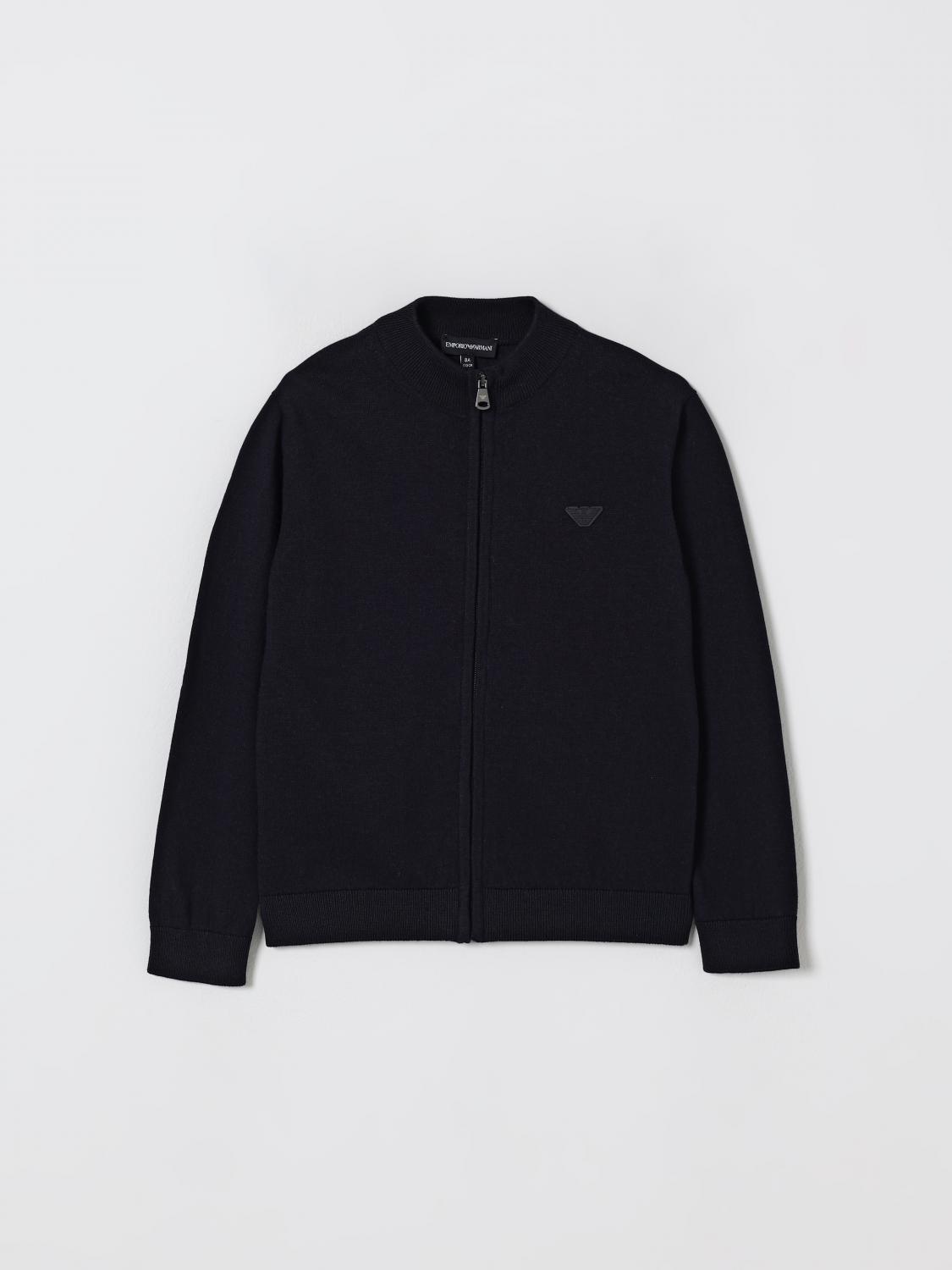 Emporio Armani Jungen Navy Sweater Kids Color