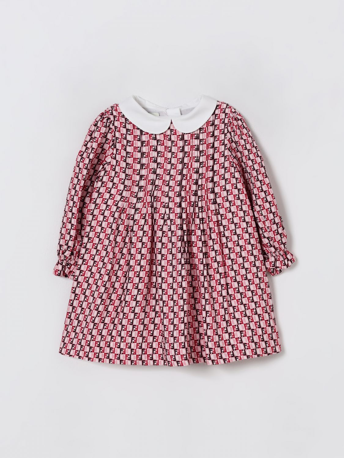 FENDI Abito a polo in misto cotone FF