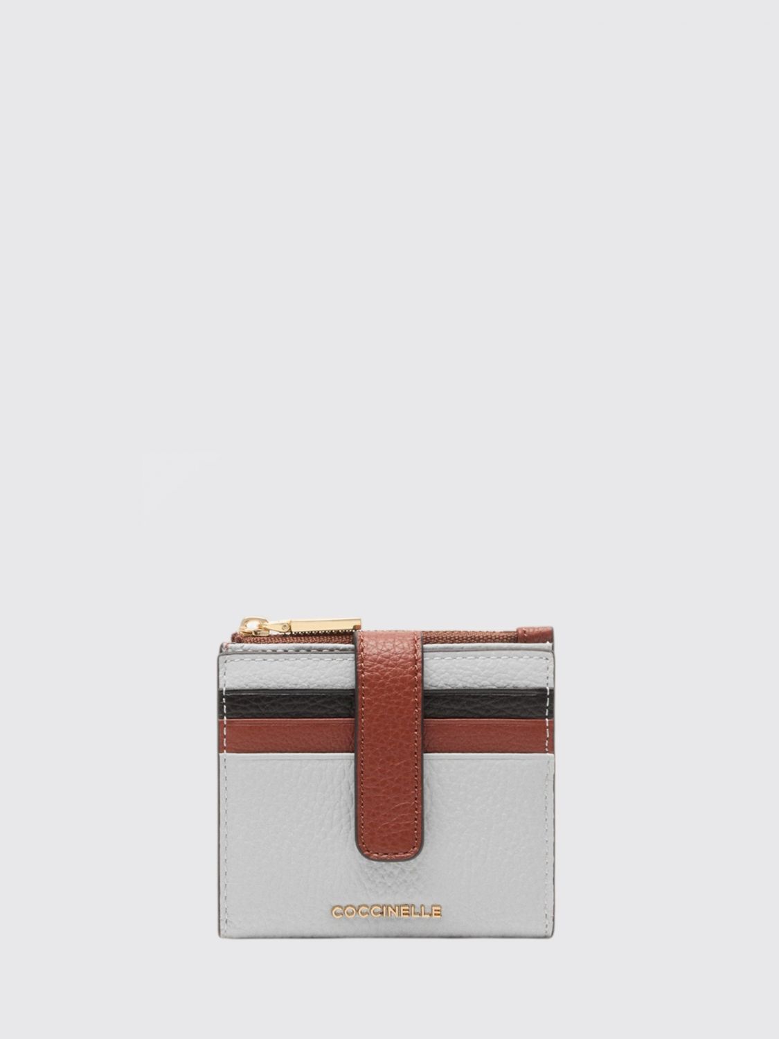 Coccinelle Wallet  Woman Color White In Gray