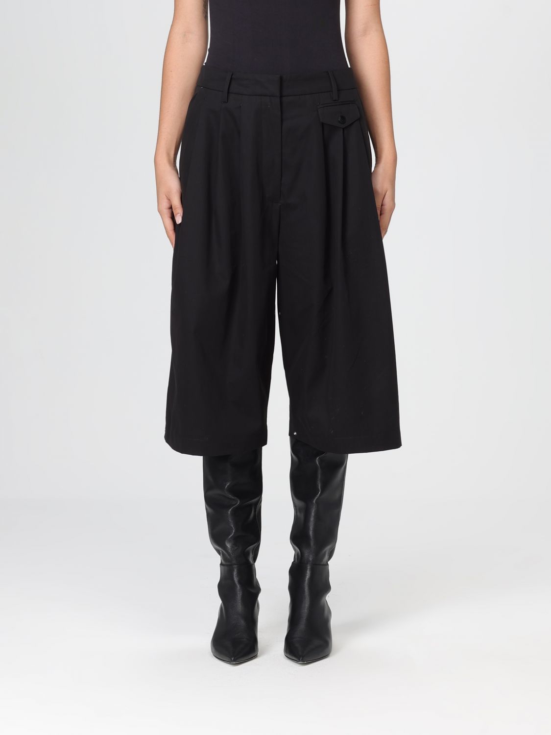 Tibi Pants  Woman Color Black In Black