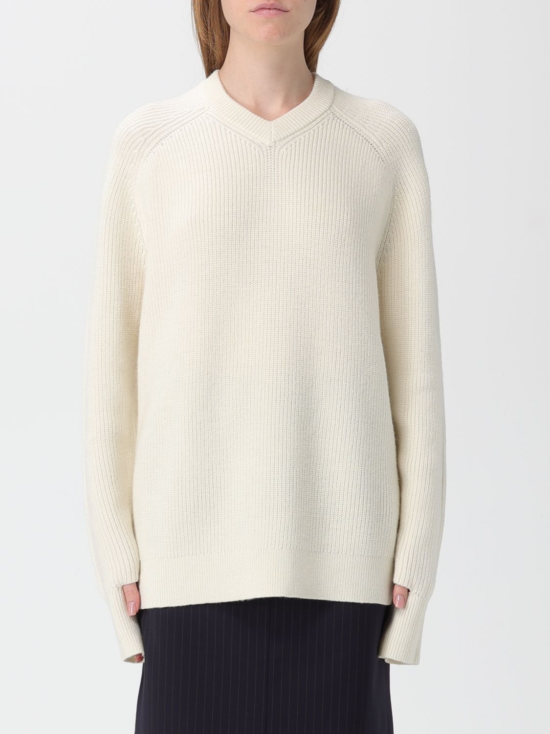 Tibi Sweater  Woman Color Ivory In Neutral