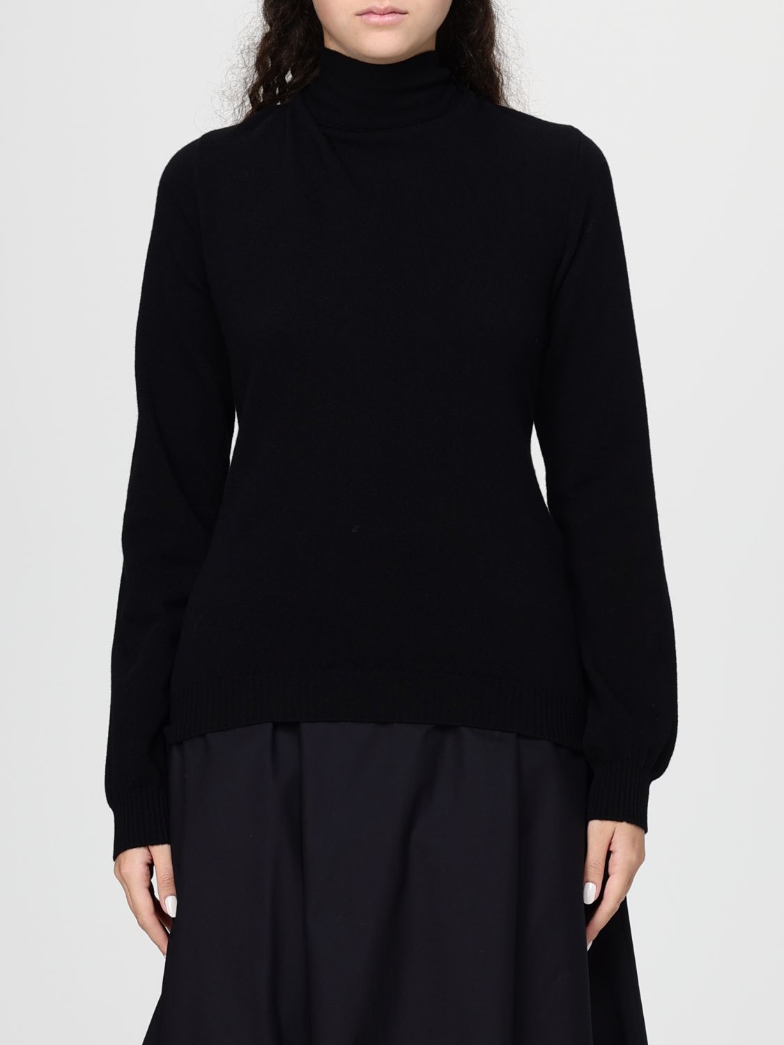 Moschino Sweater  Couture Woman Color Black In Black