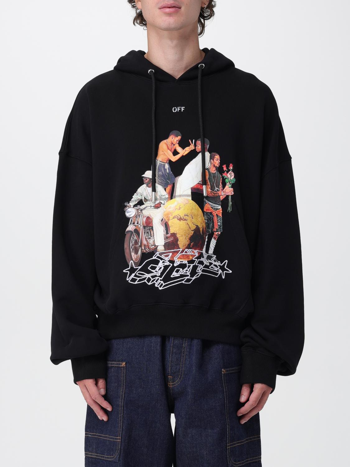 OFF-WHITE Sweatshirt Herren Farbe Schwarz