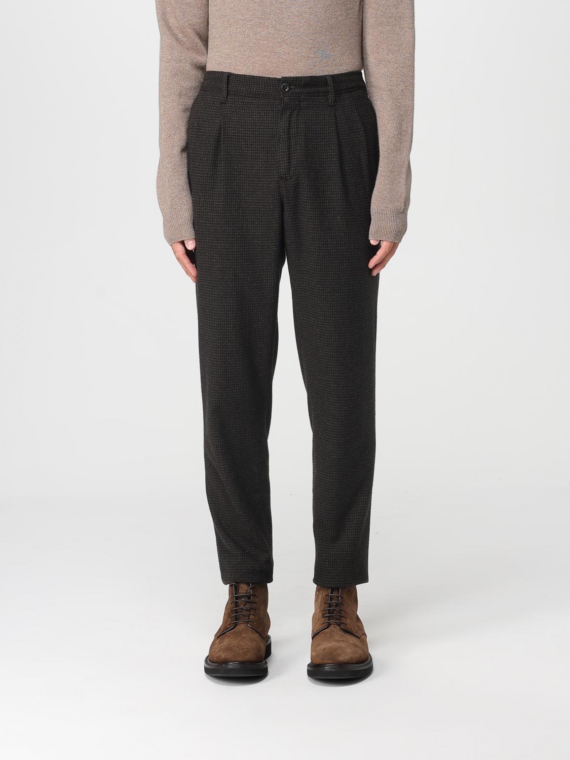 Incotex Pants Men Color Dark In Black