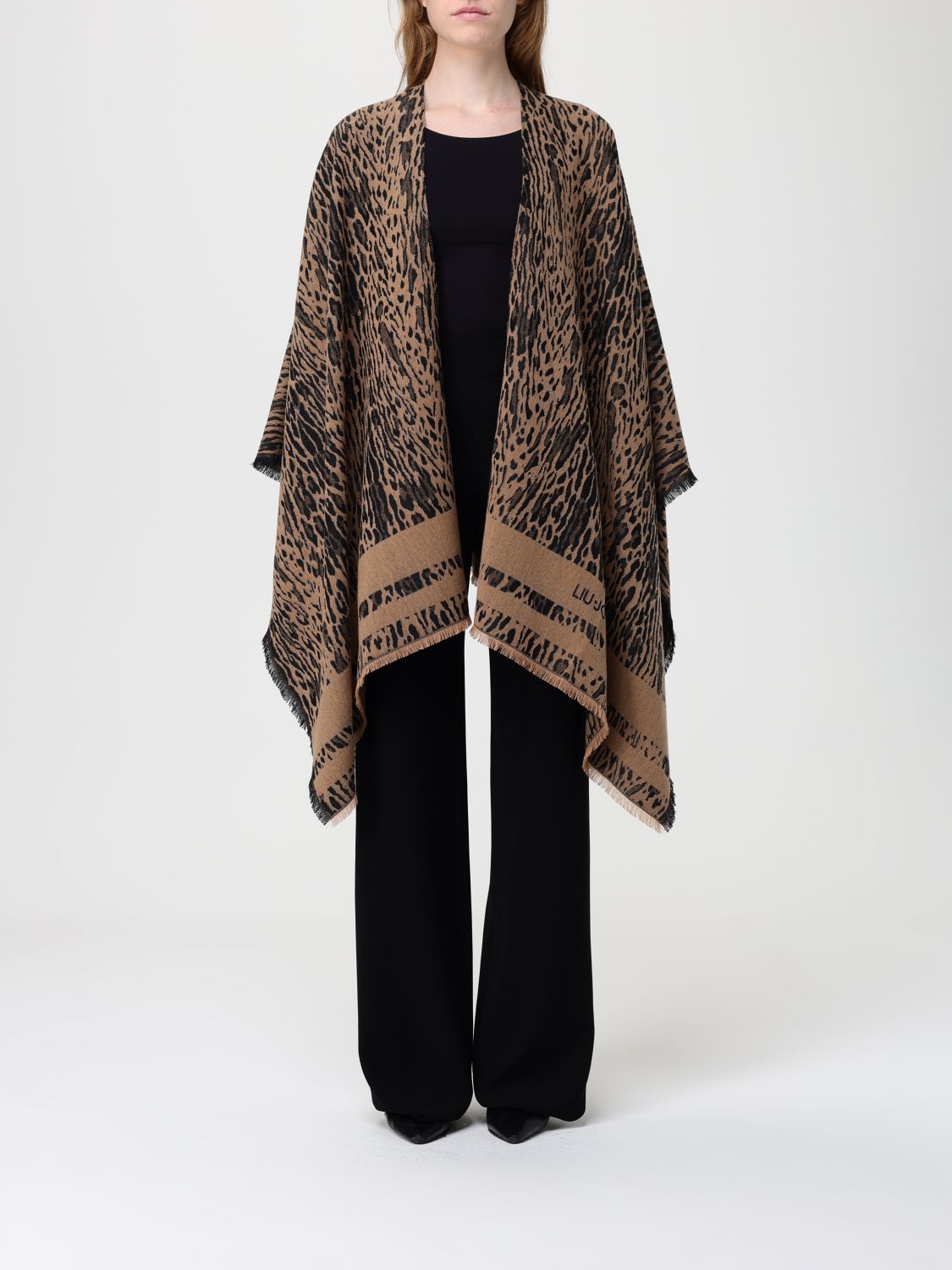 Liu •jo Cape Liu Jo Woman Color Brown In Brown