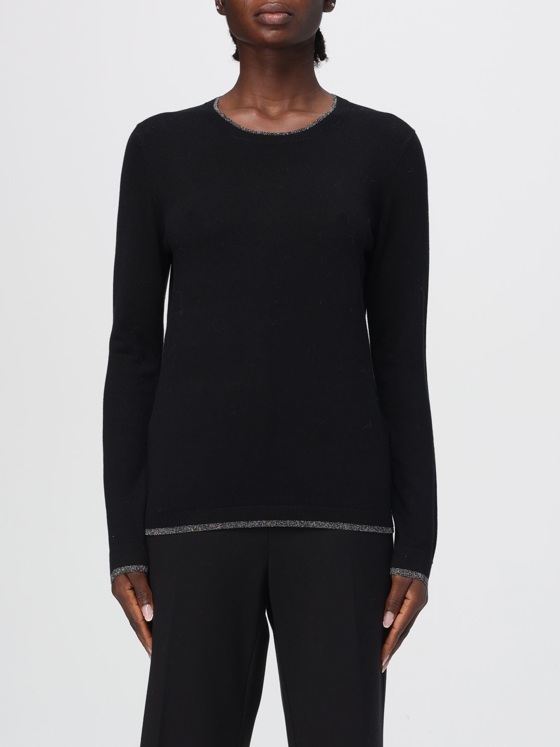 Liu •jo Sweater Liu Jo Woman Color Black In Black