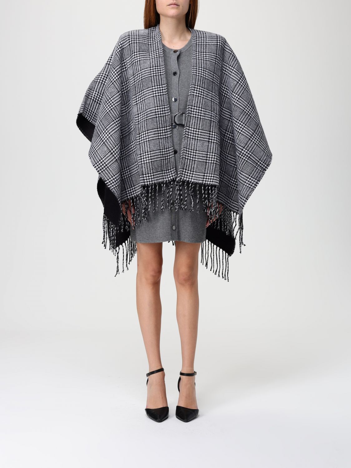Liu •jo Cape Liu Jo Woman Color Black In Multi