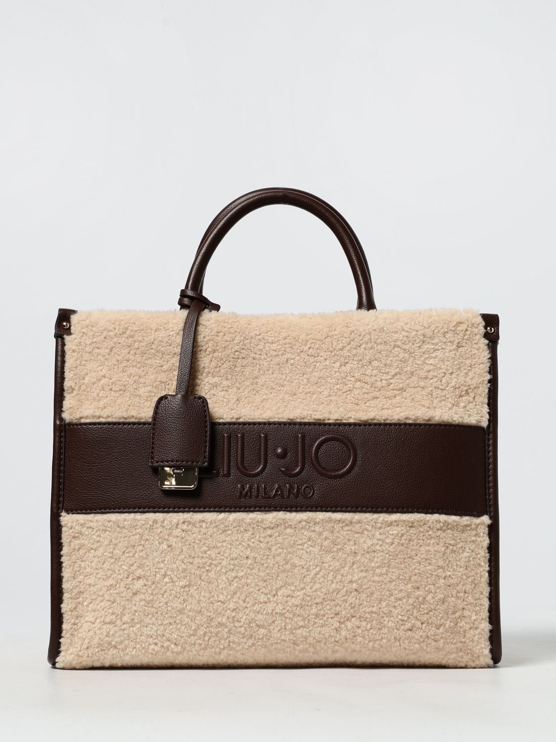 Liu •jo Handbag Liu Jo Woman Color Natural In Metallic