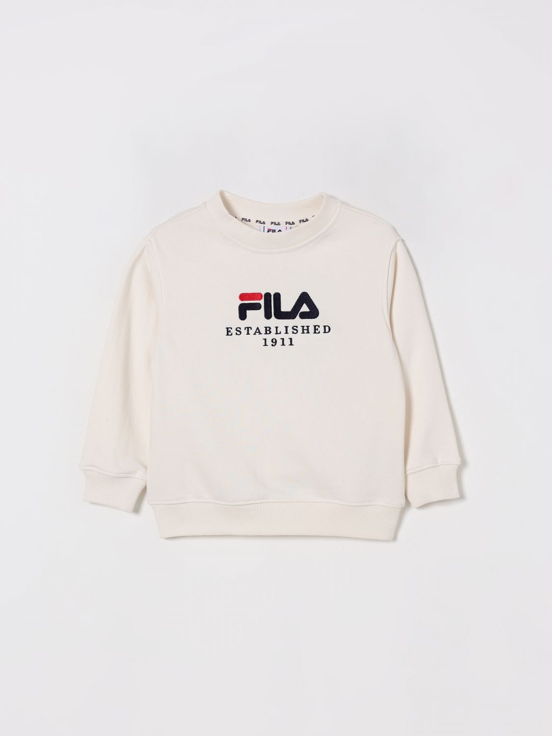 Fila Sweater  Kids Color Yellow Cream In White