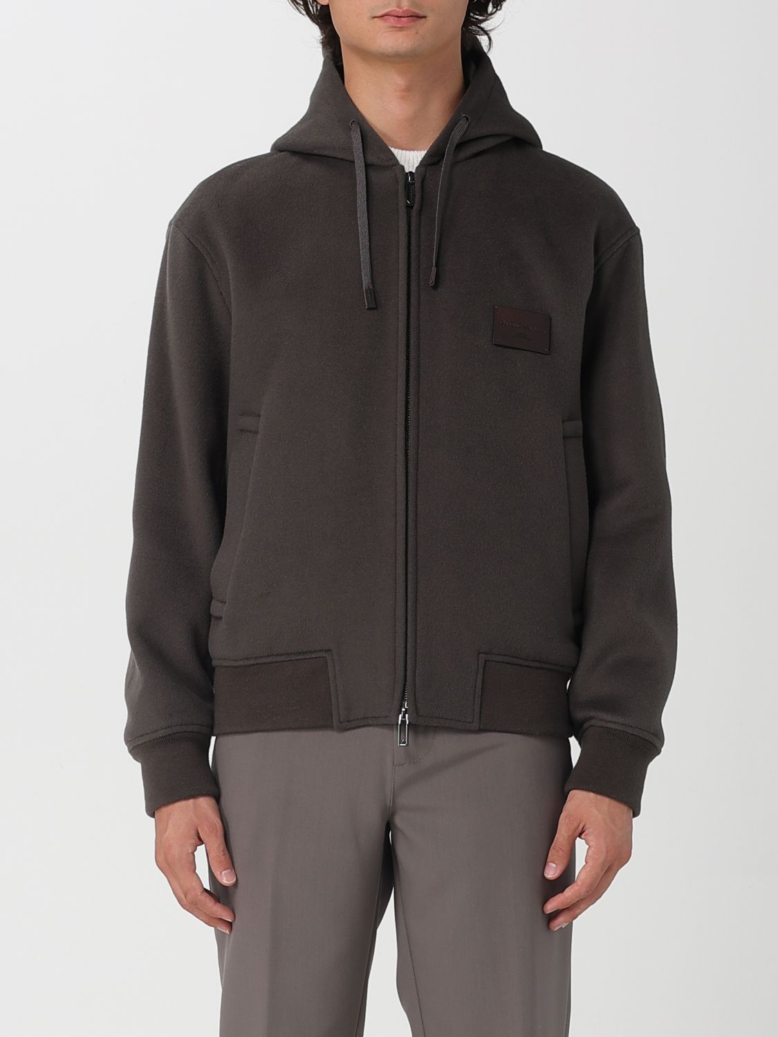 Emporio Armani Jacket  Men Color Mud In Brown