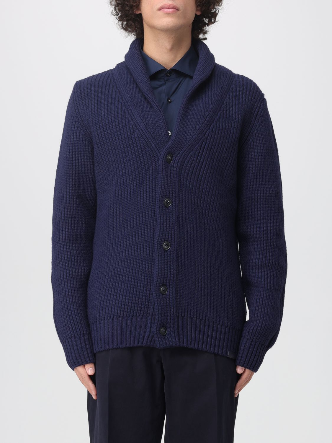 Fay Sweater Men Color Blue In Blue