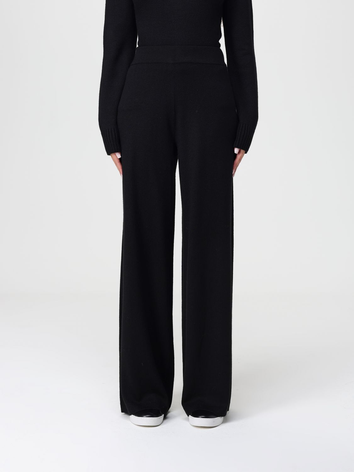 Ea7 Pants  Woman Color Black In Black