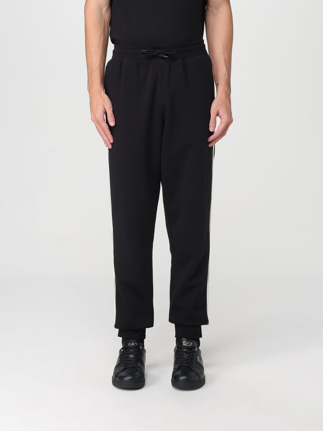 Ea7 Pants  Men Color Black In Black