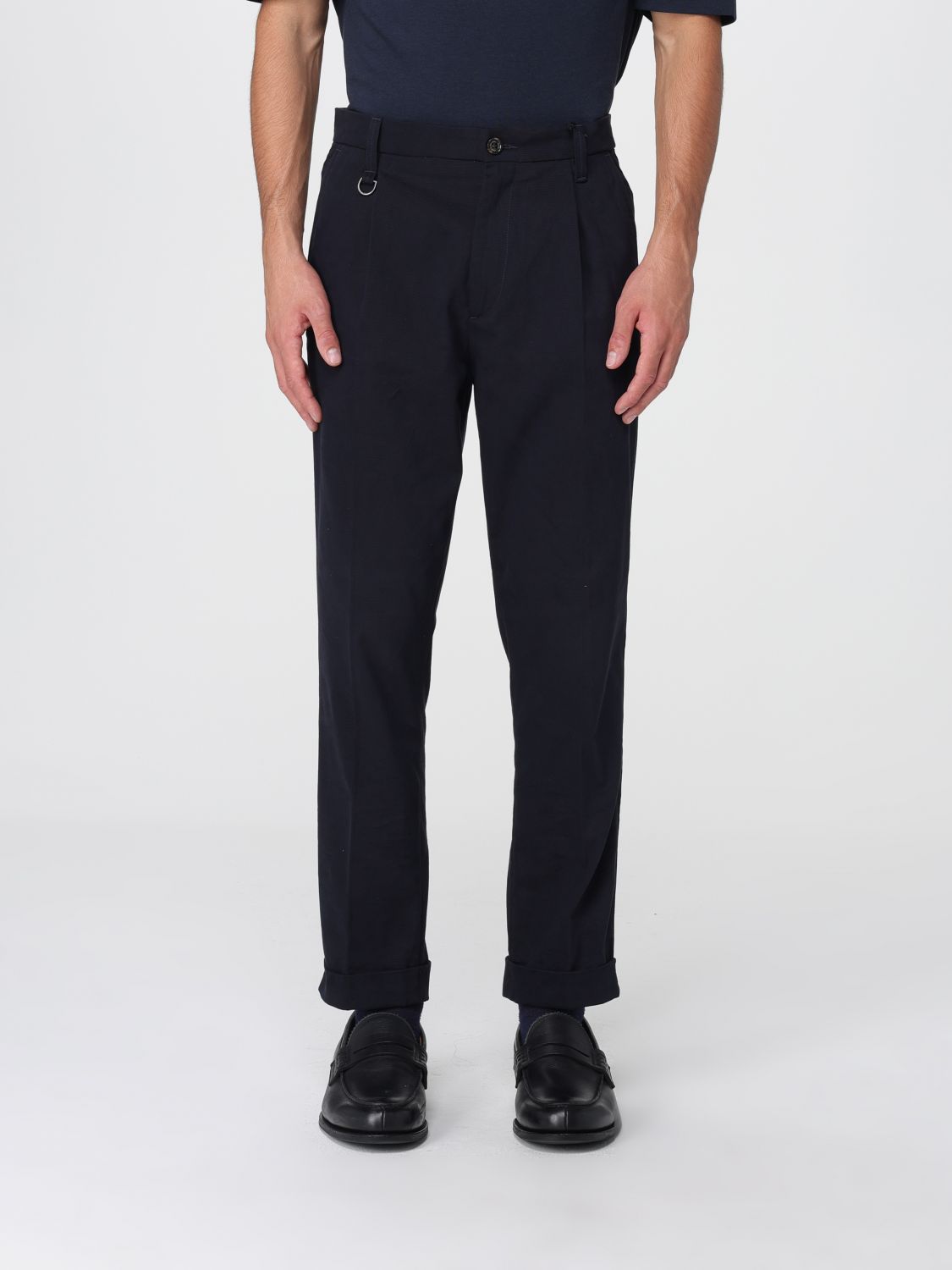 Paolo Pecora Pants  Men Color Blue In Blue