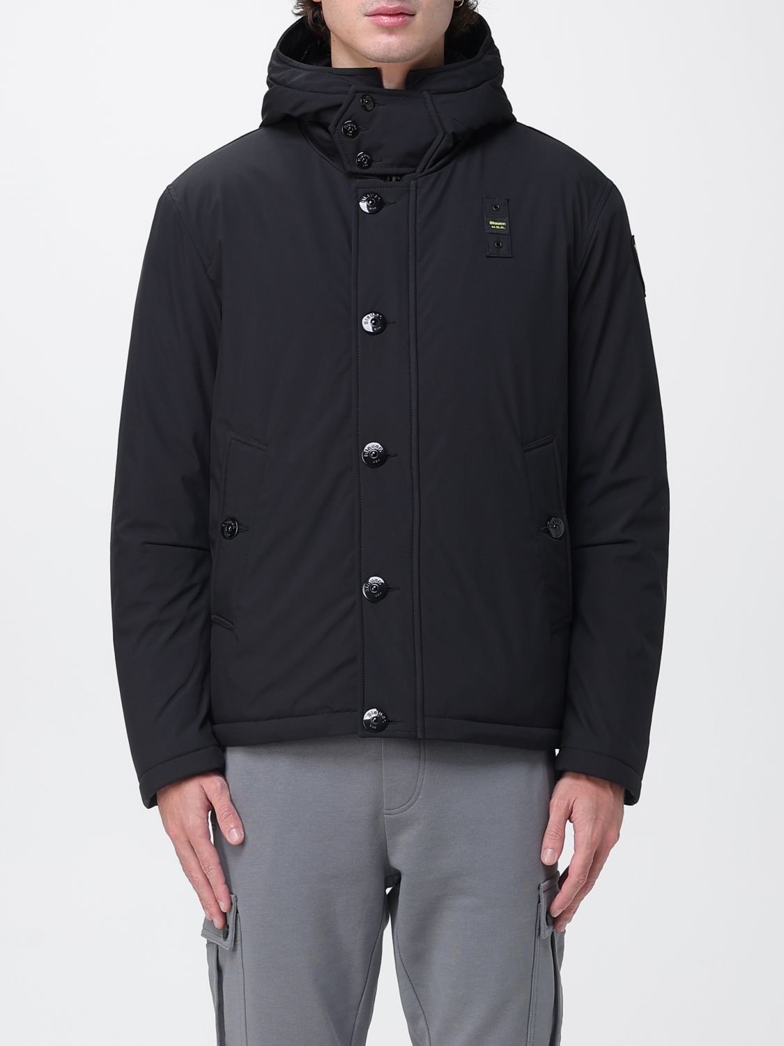 Blauer Jacket  Men Color Black In Black