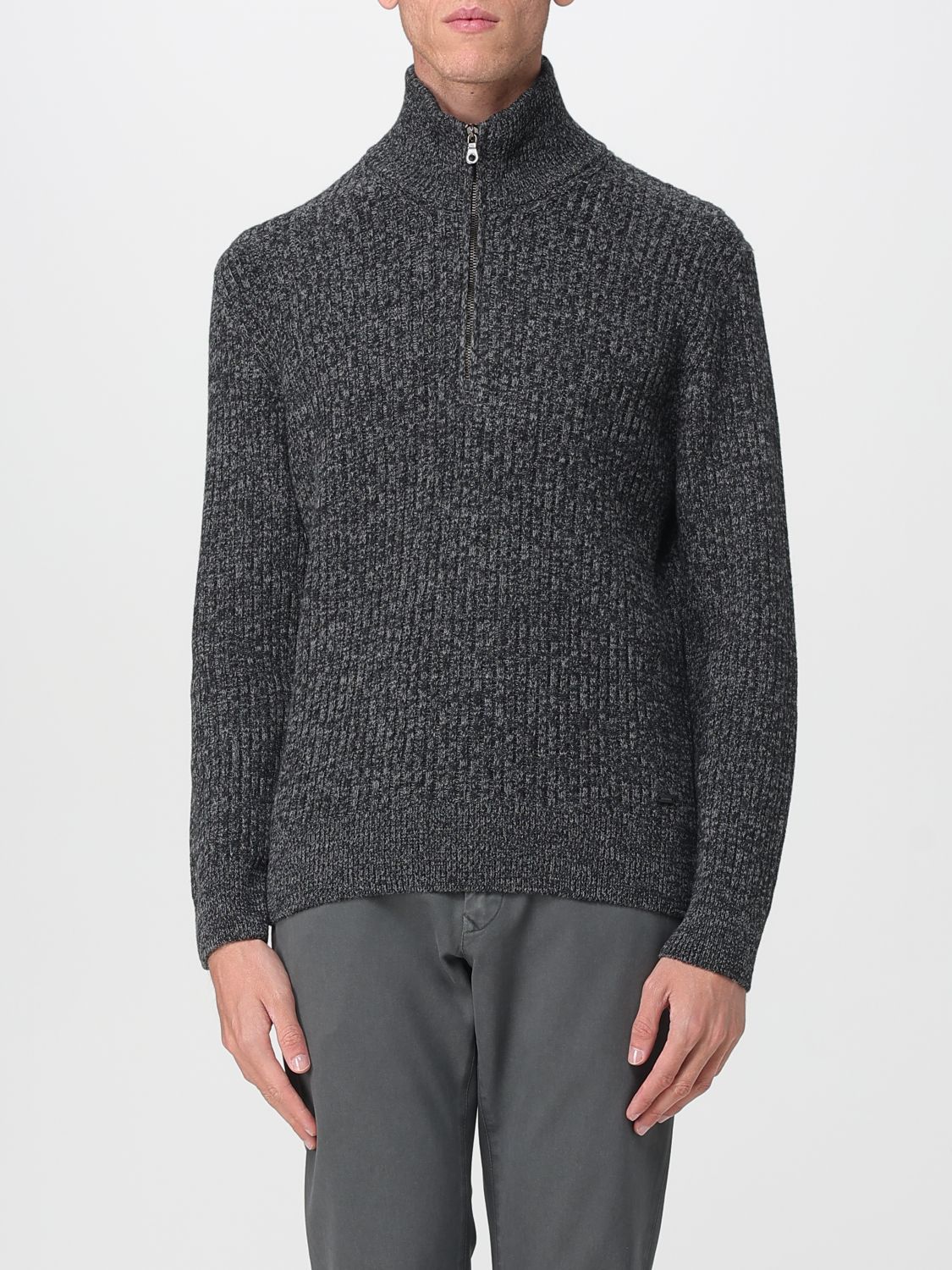 Brooksfield Sweater  Men Color Grey In Gray