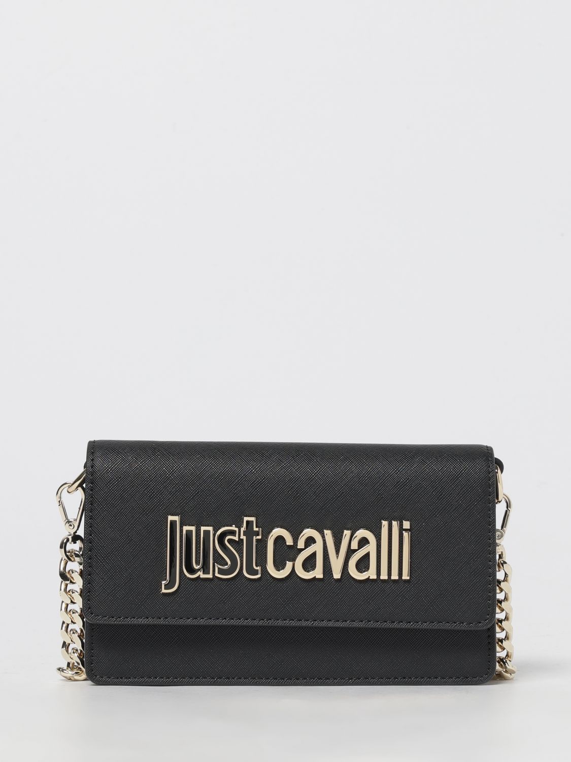 Just Cavalli Wallet  Woman Color Black In Brown