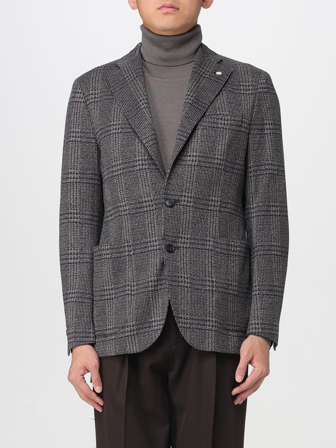 Manuel Ritz Jacket  Men Color Brown In Multi