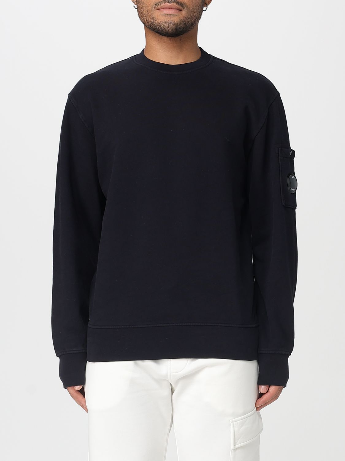 C.p. Company Sweatshirt C. P. Company Men Color Blue In Blue