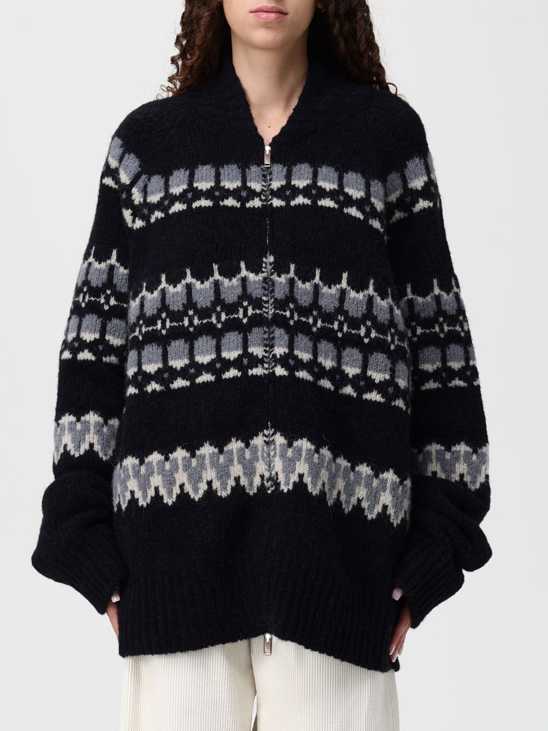 Barena Venezia Sweater Barena Woman Color Black In Multi