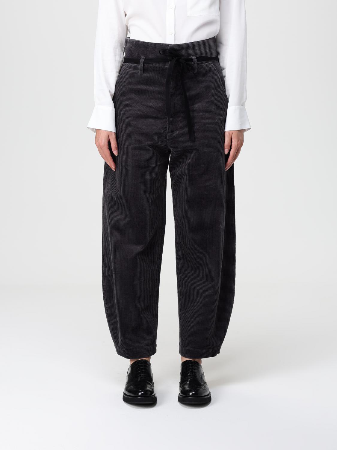 Barena Venezia Pants Barena Woman Color Grey In Black