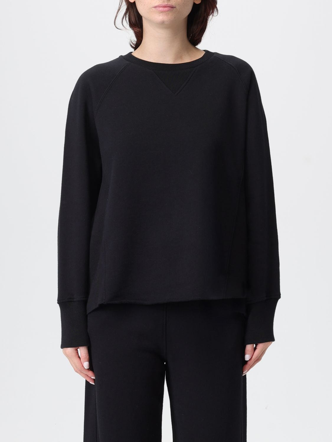 Dondup Sweatshirt  Woman Color Black In Black