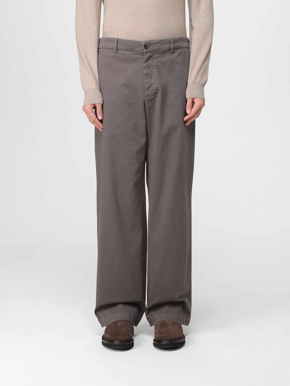 Barena Venezia Pants Barena Men Color Dove Grey In Gray