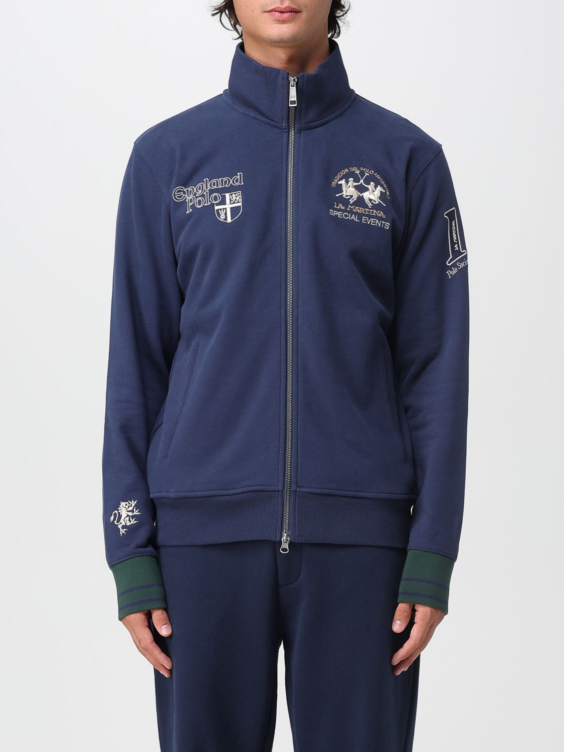 La Martina Sweater  Men Color Blue In Blue