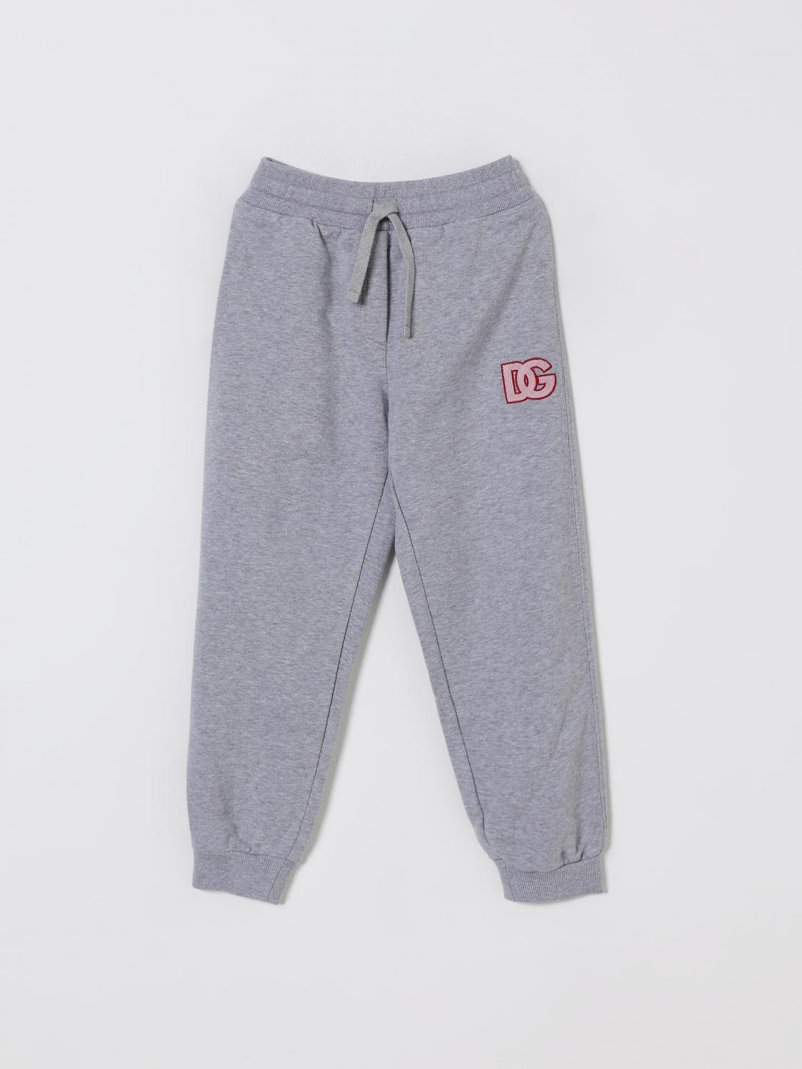 DOLCE & GABBANA Pants Kids color Grey