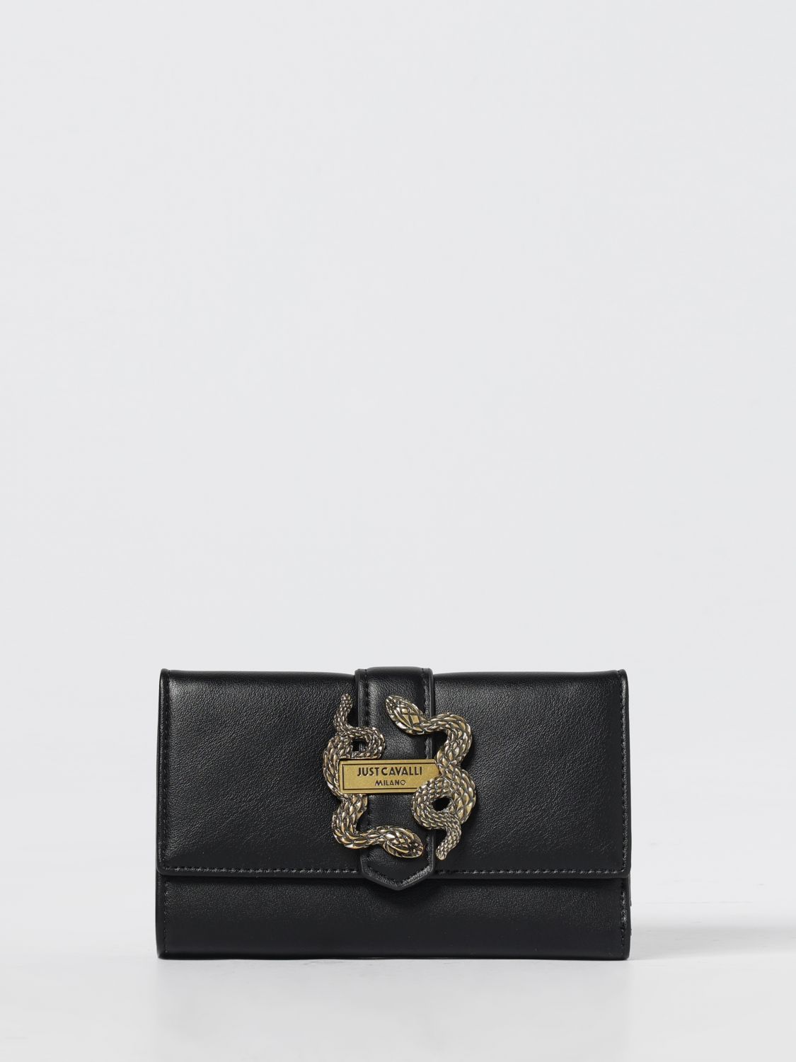 Just Cavalli Wallet  Woman Color Black In Black