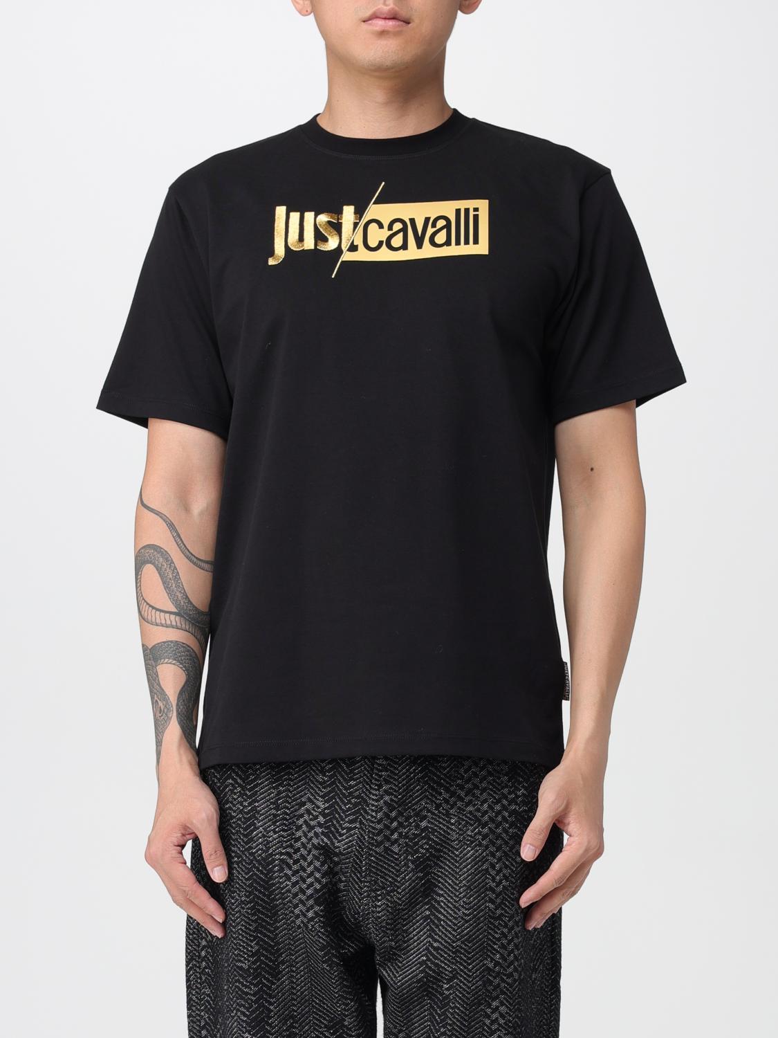 JUST CAVALLI T-Shirt Herren Farbe Schwarz