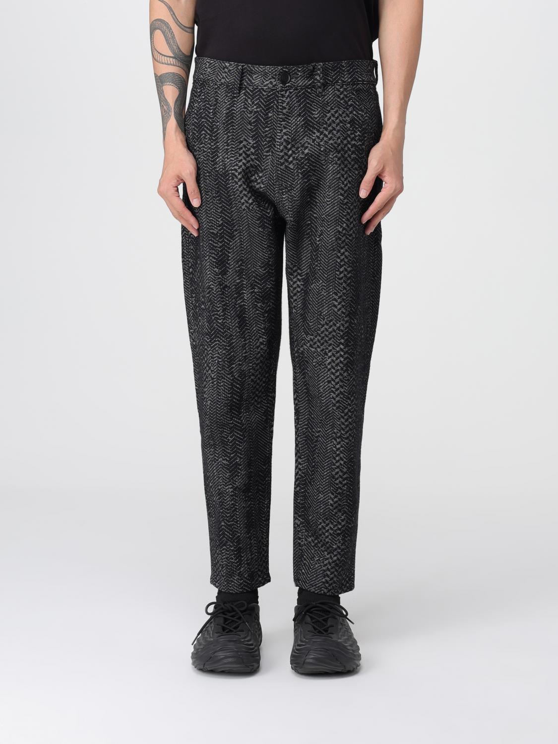 Just Cavalli Herren Schwarz Pants Men Color