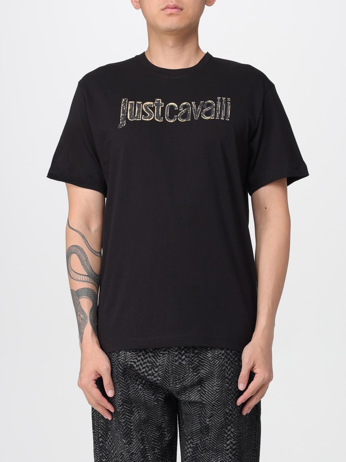 JUST CAVALLI T-Shirt Herren Farbe Schwarz