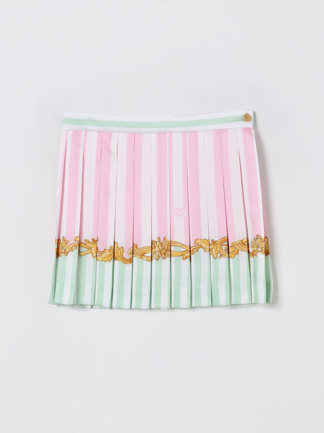 Versace Skirt  Kids Color White In Multi