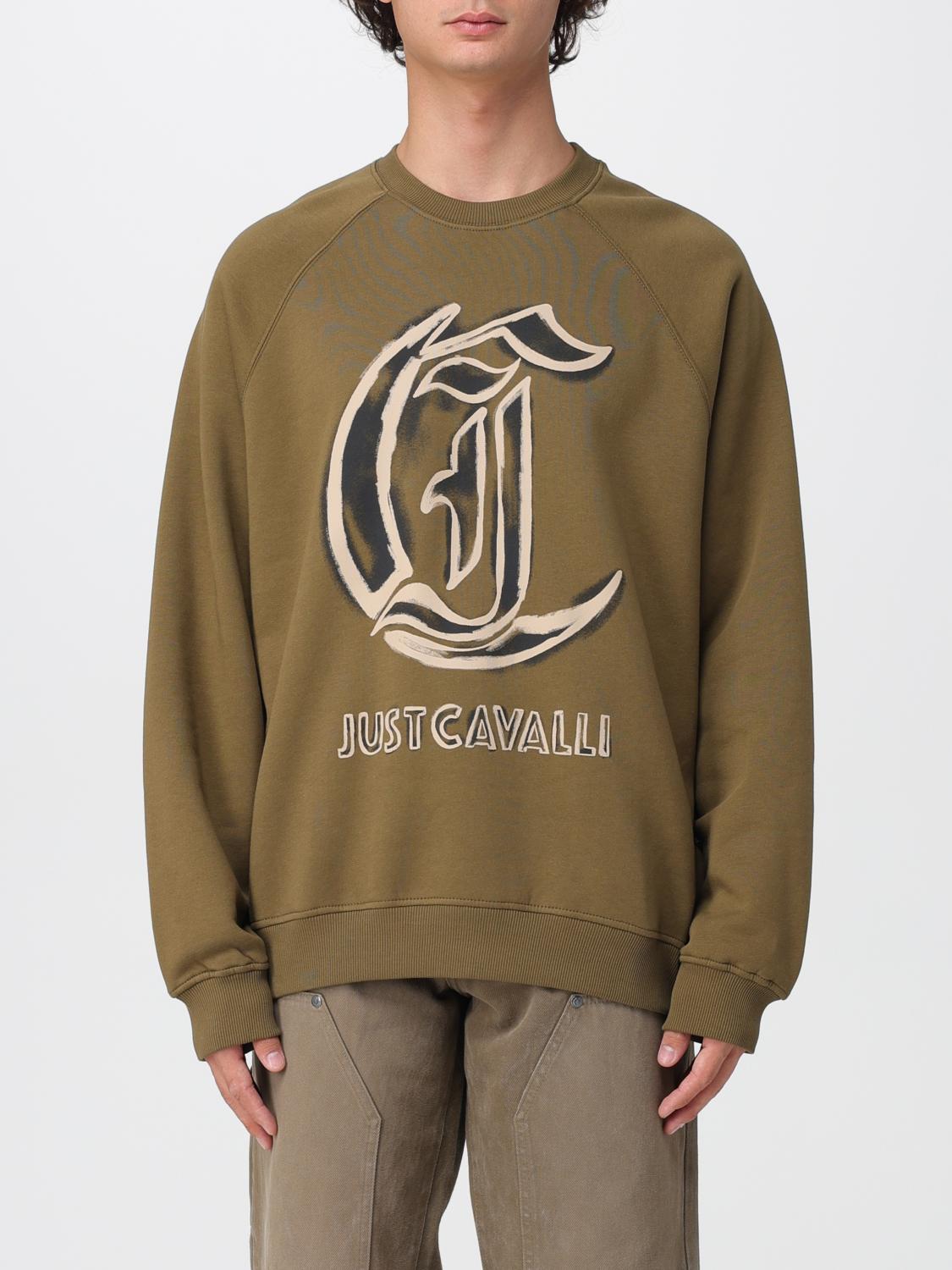 JUST CAVALLI Sweatshirt Herren Farbe Grün