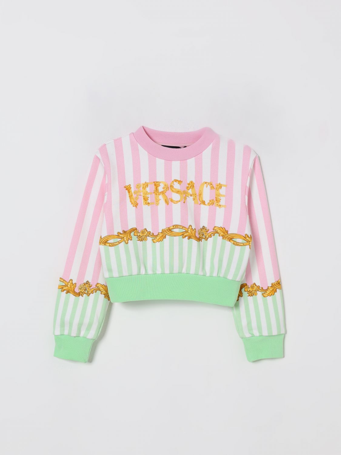 Versace Sweater  Kids Color White In Multi