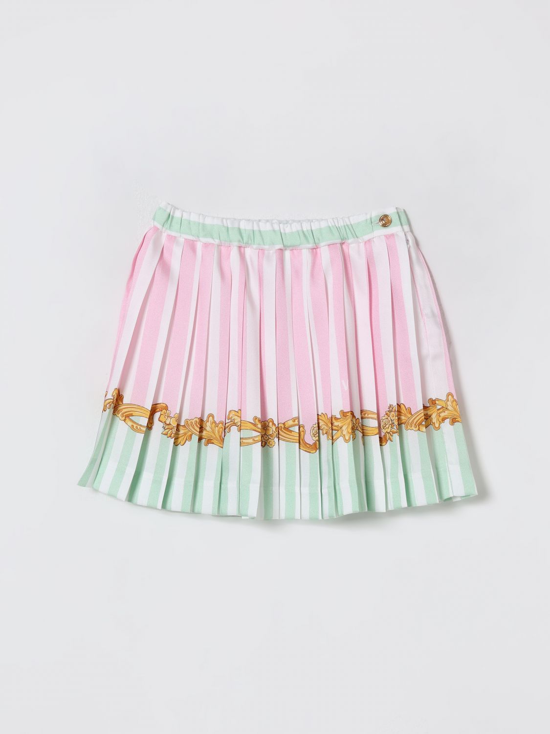 Versace Skirt  Kids Color White In Multi