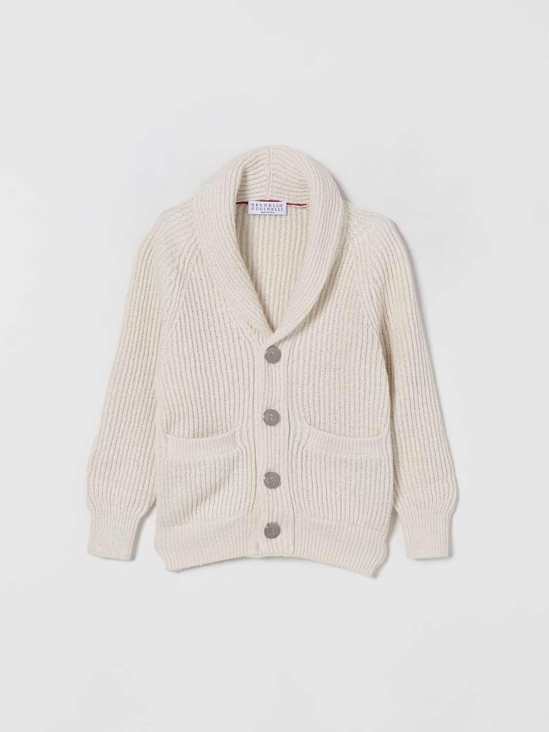 Brunello Cucinelli Sweater  Kids Color Green In Multi