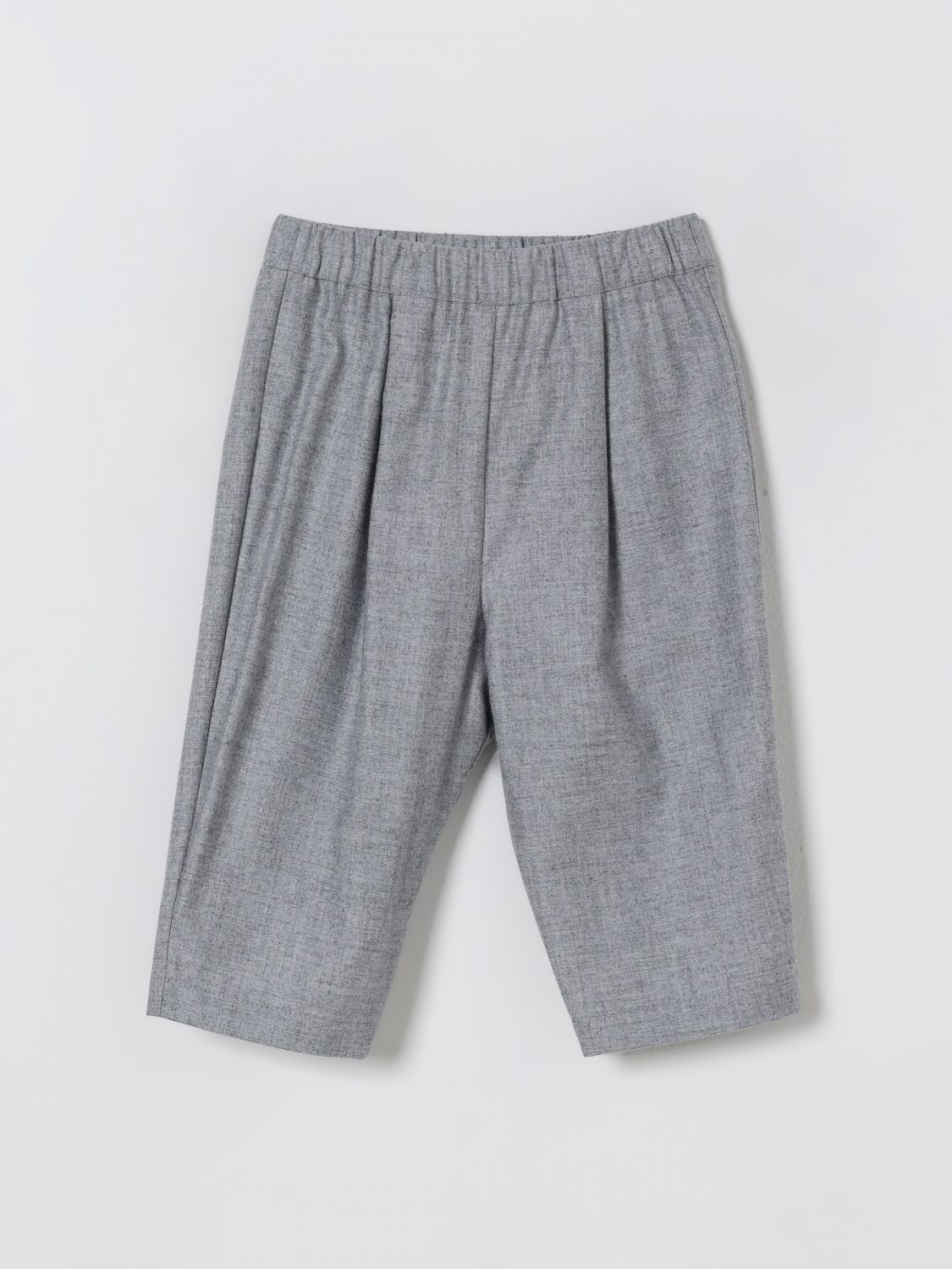 Brunello Cucinelli Babies' Pants  Kids Color Grey In Gray