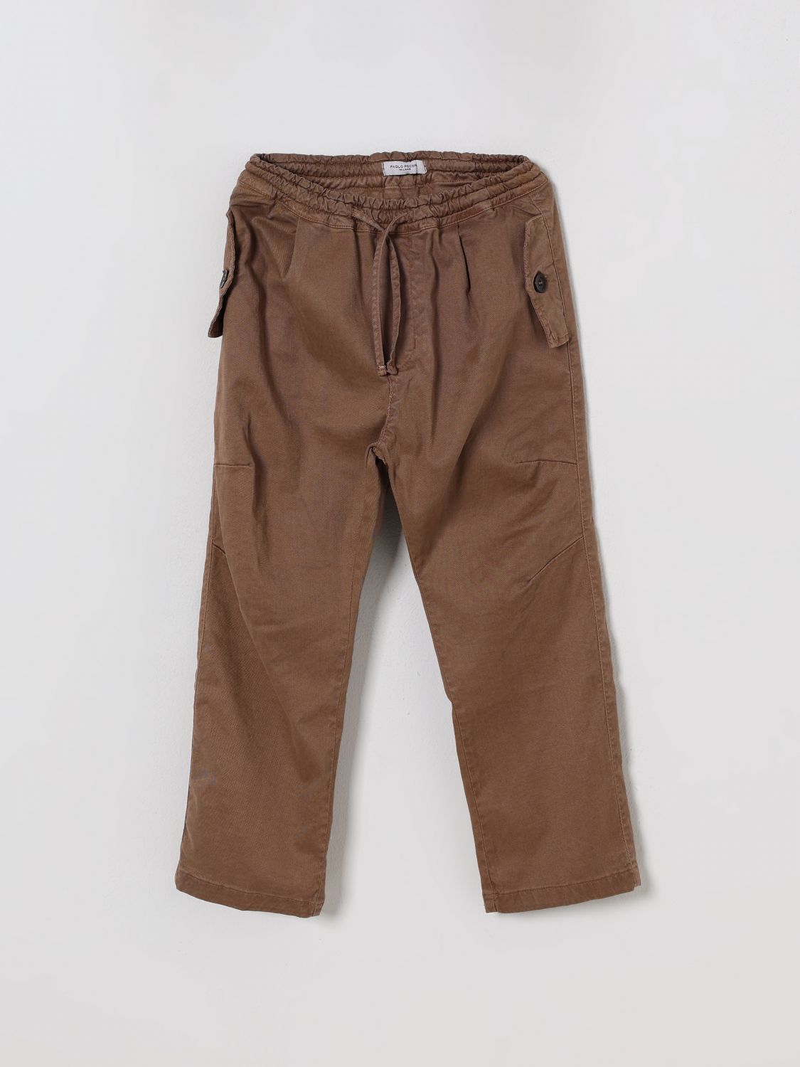 Paolo Pecora Pants  Kids Color Brown In Brown
