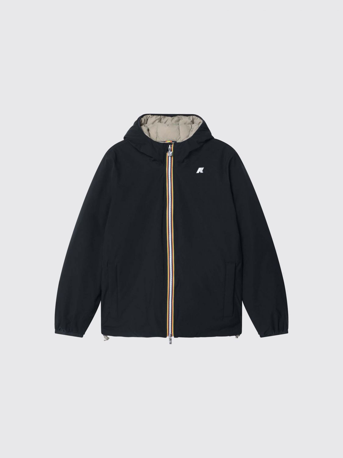 K-way Jacket  Kids Color Black In Multi