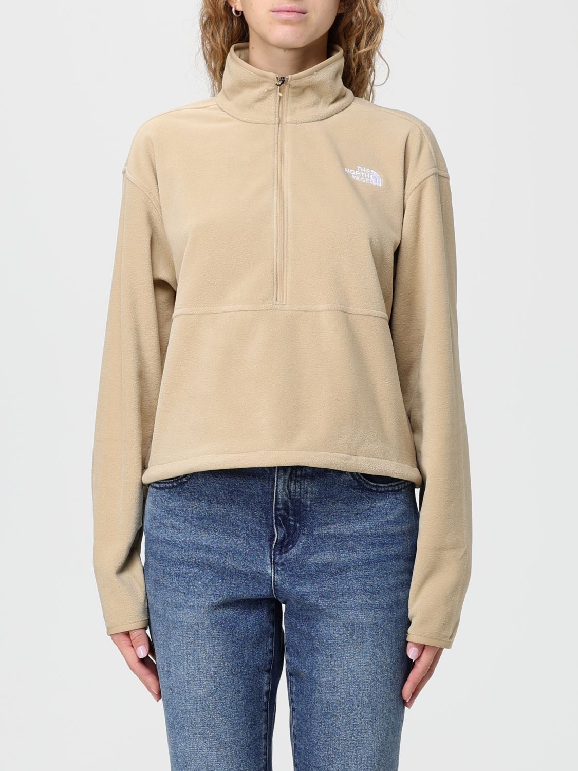 The North Face Jacket  Woman Color Kaki In Neutral