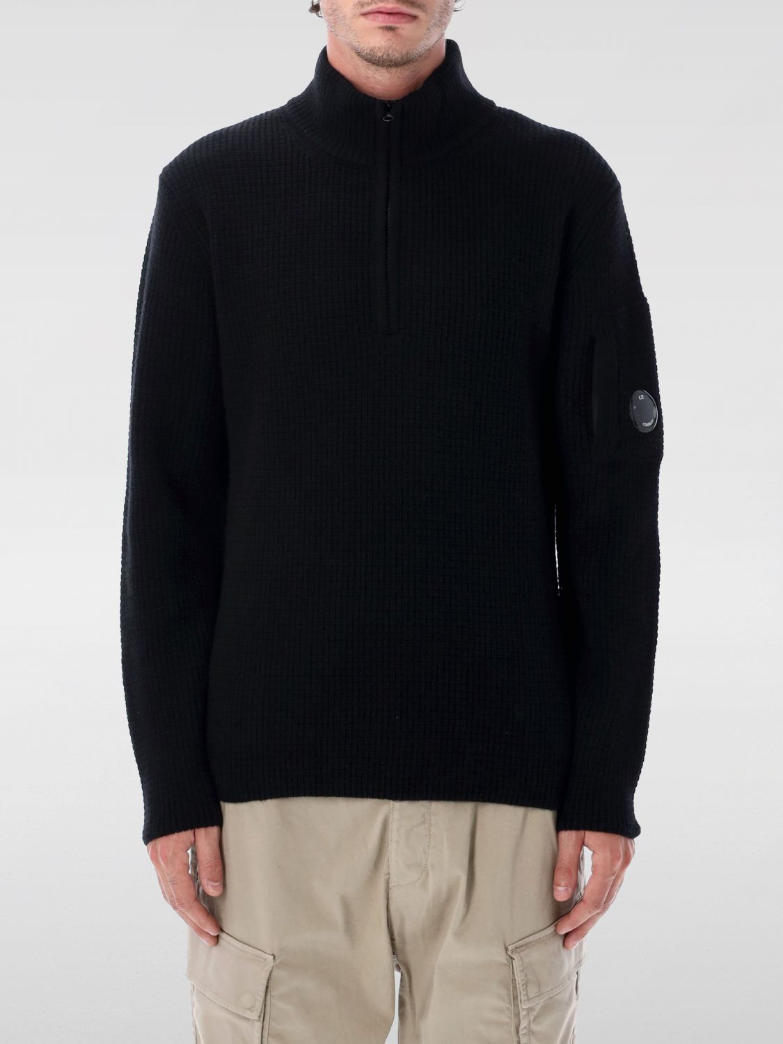 C.p. Company Sweater C. P. Company Men Color Black In Black